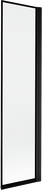 Mexen Mist shower screen single-fold right 50 x 150 cm, black frame, black - 8A9-050-001-70-70-P