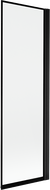 Mexen Mist shower screen 1-wing right 60 x 150 cm, black frame, black - 8A9-060-001-70-70-P