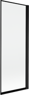 Mexen Mist Duschabtrennung 1-flügelig rechts 70 x 150 cm, schwarzer Rahmen, schwarz - 8A9-070-001-70-70-P