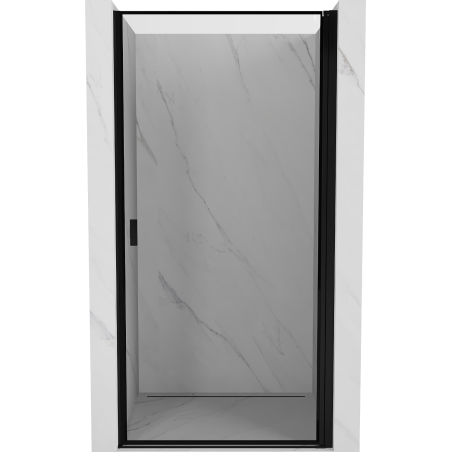 Mexen Mist-B shower doors right hinge 70 cm, black frame, black - 8A2-070-000-70-70-P