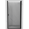 Mexen Mist-B shower doors right hinge 70 cm, black frame, black - 8A2-070-000-70-70-P