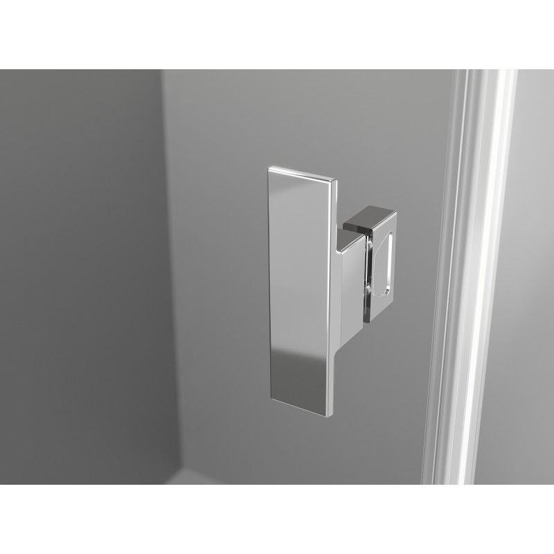 Mexen Mist-B pivot shower enclosure 70 x 80 cm, transparent, chrome - 8A2T-070-080-01-00