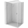 Mexen Mist-B T Duschkabine, Drehbar 85 x 80 cm, Transparent, Chrom - 8A2T-085-080-01-00