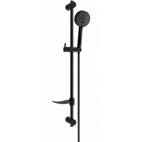 Mexen DF75 set doccia scorrevole, nero - 785754582-70