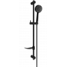 Mexen DF75 verschiebbares Duschset, schwarz - 785754582-70