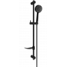 Mexen DF75 verstellbares schwarzes Duschset - 785754582-70