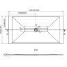 Mexen Toro brodzik prostokątny SMC 170 x 90 cm, biały - 43109017