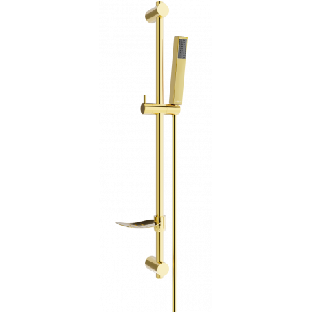 Mexen DF77 schuifbare doucheset, goud - 785774582-50