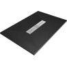 Mexen Toro rechthoekige douchebak SMC 100 x 70 cm, zwart - 43707010