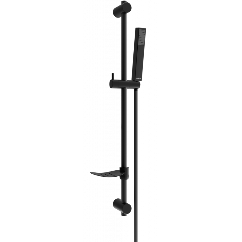 Mexen DF77 conjunto de duche deslizante, preto - 785774582-70