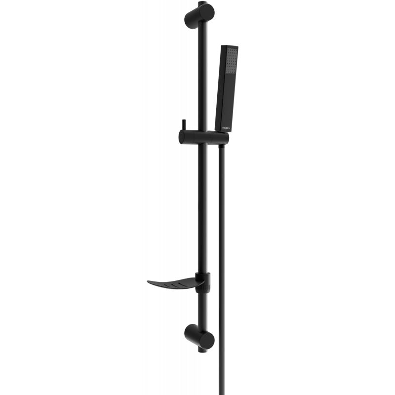 Mexen DF77 schiebbares Duschset, schwarz - 785774582-70