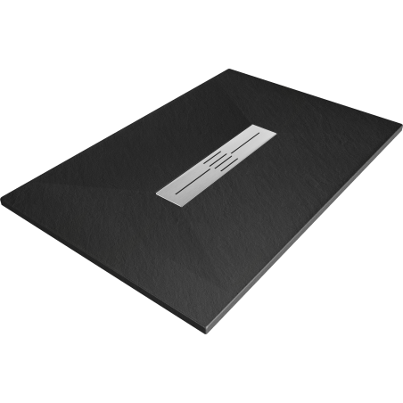 Mexen Toro brodzik prostokątny SMC 120 x 70 cm, czarny - 43707012