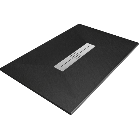 Mexen Toro rectangular SMC shower tray 130 x 70 cm, black - 43707013