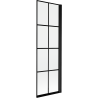 Mexen Mist paravent de douche 1 panneau droit 60 x 150 cm, grille noire, noir - 8A9-060-001-70-77-P