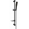 Mexen DF49 sliding shower set, black - 785494582-75