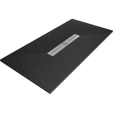 Mexen Toro ristkülikukujuline dušialus SMC 200 x 70 cm, must - 43707020