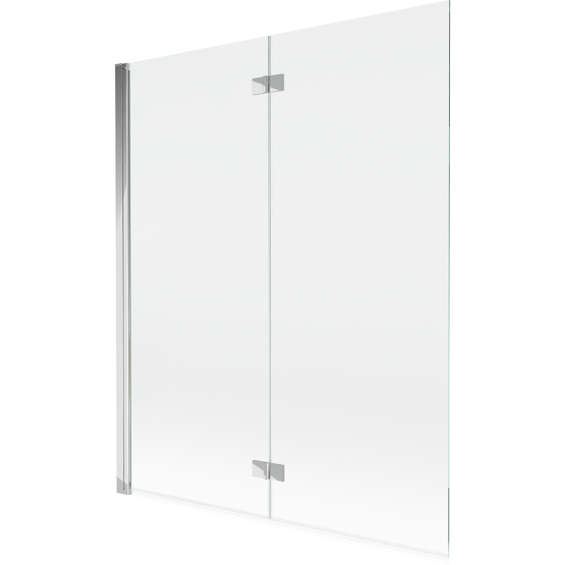 Mexen Mist Duschabtrennung 2-flügelig links 140 x 150 cm, transparent, Chrom - 8A9-140-002-01-00-L
