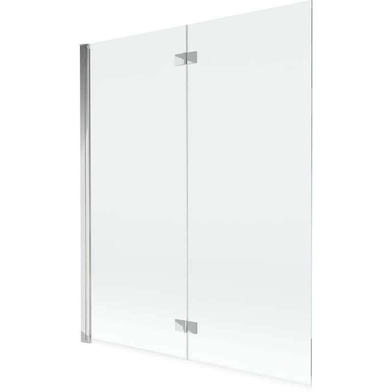 Mexen Mist paravan za kadu s dva krila lijevi 140 x 150 cm, proziran, krom - 8A9-140-002-01-00-L