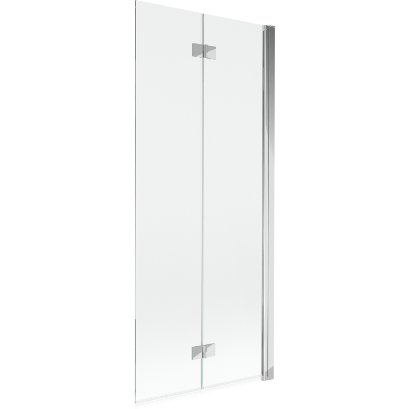 Mexen Mist 2-panel shower screen right 80 x 150 cm, transparent, chrome - 8A9-080-002-01-00-P