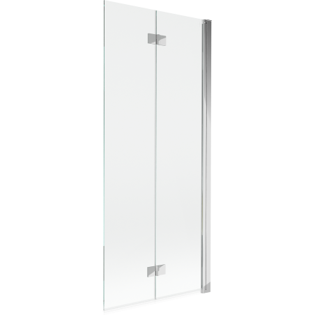 Mexen Mist parawan nawannowy 2-skrzydłowy prawy 80 x 150 cm, transparent, chrom - 8A9-080-002-01-00-P