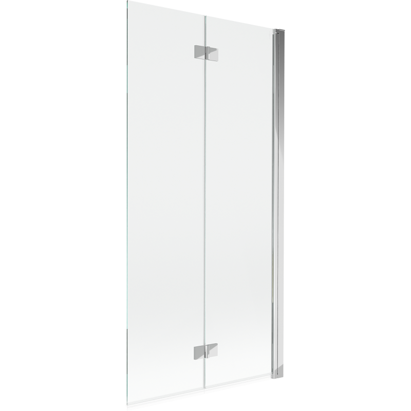 Mexen Mist parafuso de duche de 2 painéis direito 90 x 150 cm, transparente, cromado - 8A9-090-002-01-00-P