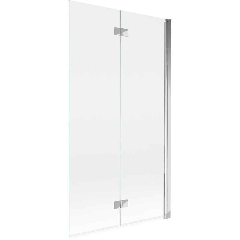 Mexen Mist dubbele douchewand rechts 100 x 150 cm, transparant, chroom - 8A9-100-002-01-00-P