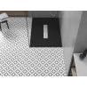 Mexen Toro rechteckige SMC-Duschwanne 100 x 80 cm, schwarz - 43708010