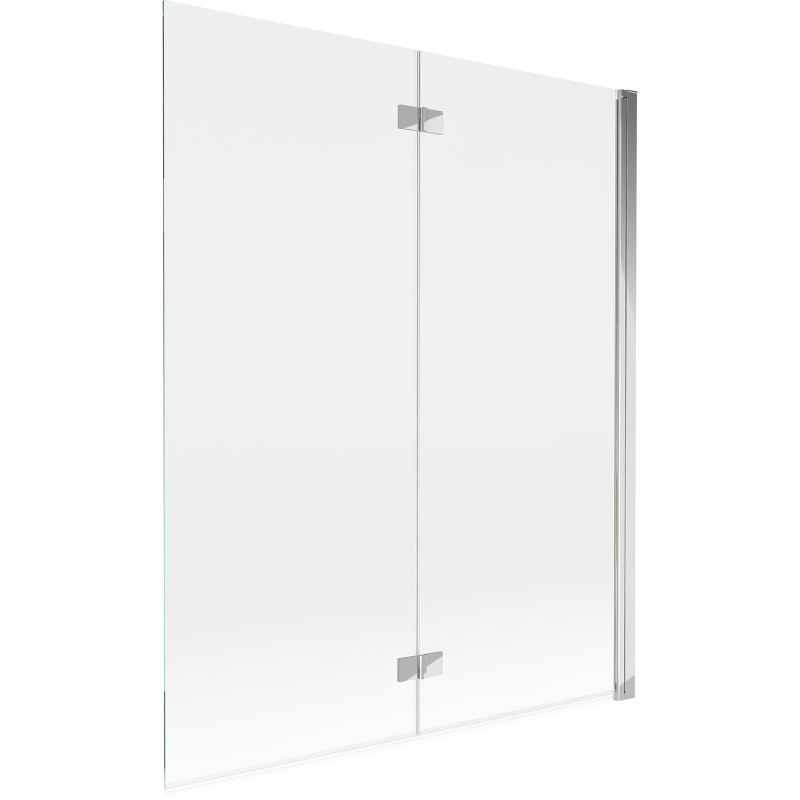 Mexen Mist douchewand 2-delig rechts 140 x 150 cm, transparant, chroom - 8A9-140-002-01-00-P