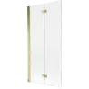 Mexen Mist 2-panel left shower screen 90 x 150 cm, transparent, gold - 8A9-090-002-50-00-L