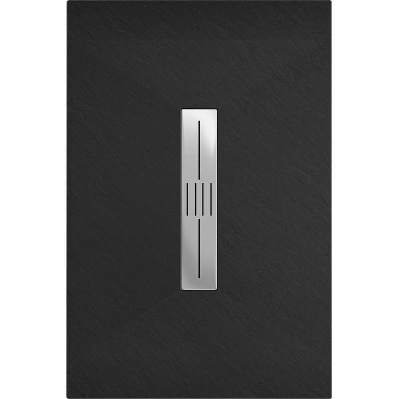 Mexen Toro plato de ducha rectangular SMC 110 x 80 cm, negro - 43708011