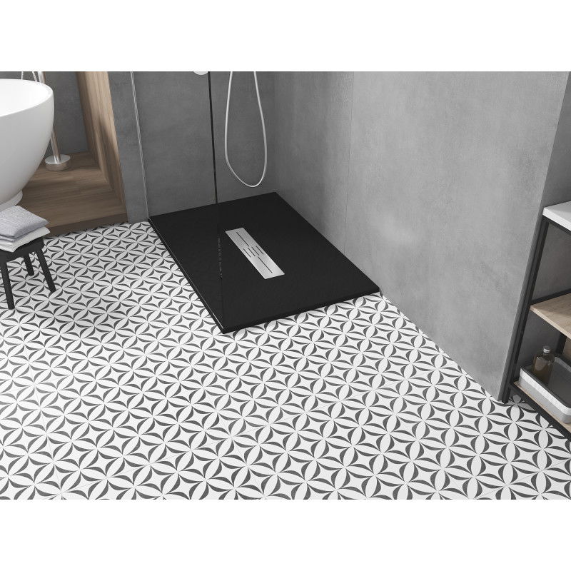 Mexen Toro receveur de douche rectangulaire SMC 130 x 80 cm, noir - 43708013