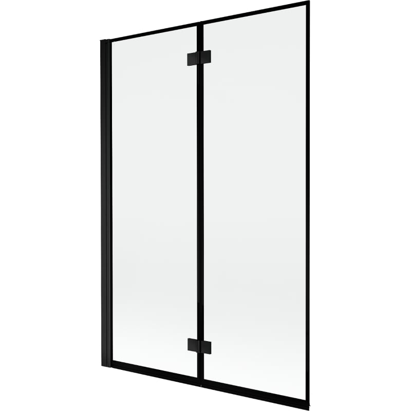 Mexen Mist dušinurk 2-osaline vasak, 120 x 150 cm, must raam, must - 8A9-120-002-70-70-L