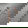 Mexen Mist Duschabtrennung 2-flügelig 100 x 150 cm, transparent, gebürstetes Kupfer - 8A9-100-011-65-00