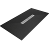 Mexen Toro brodzik prostokątny SMC 180 x 80 cm, czarny - 43708018