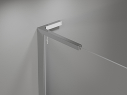 Mexen Mist L Fünfeck Duschkabine asymmetrisch schwenkbar 100 x 90 cm, transparent, chrom - 8A8L-100-090-01-00