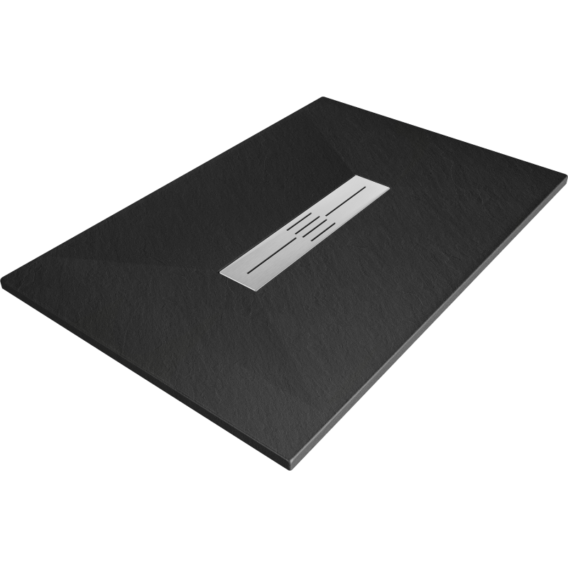Mexen Toro plato de ducha rectangular SMC 110 x 90 cm, negro - 43709011
