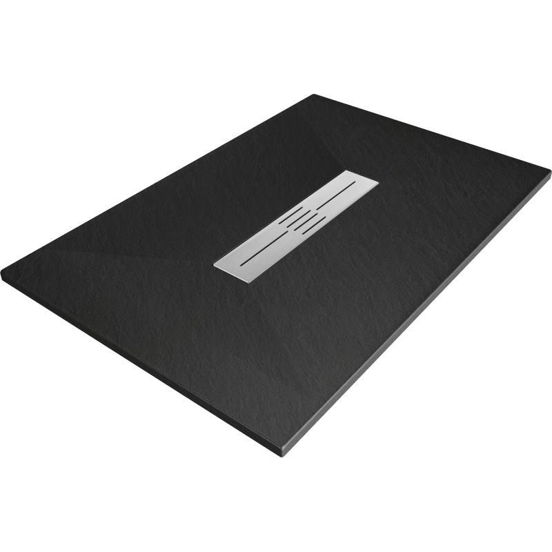 Mexen Toro ristkülikukujuline SMC-dušialus 120 x 90 cm, must - 43709012