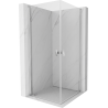 Mexen Mist-B Duo Duschkabine schwenkbar 70 x 70 cm, transparent, chrom - 8A2-070-070-01-00