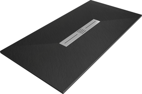 Mexen Toro rectangular SMC shower tray 150 x 90 cm, black - 43709015