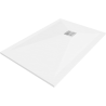 Receveur de douche composite rectangulaire Mexen Stone+ 110 x 70 cm, blanc - 44107011