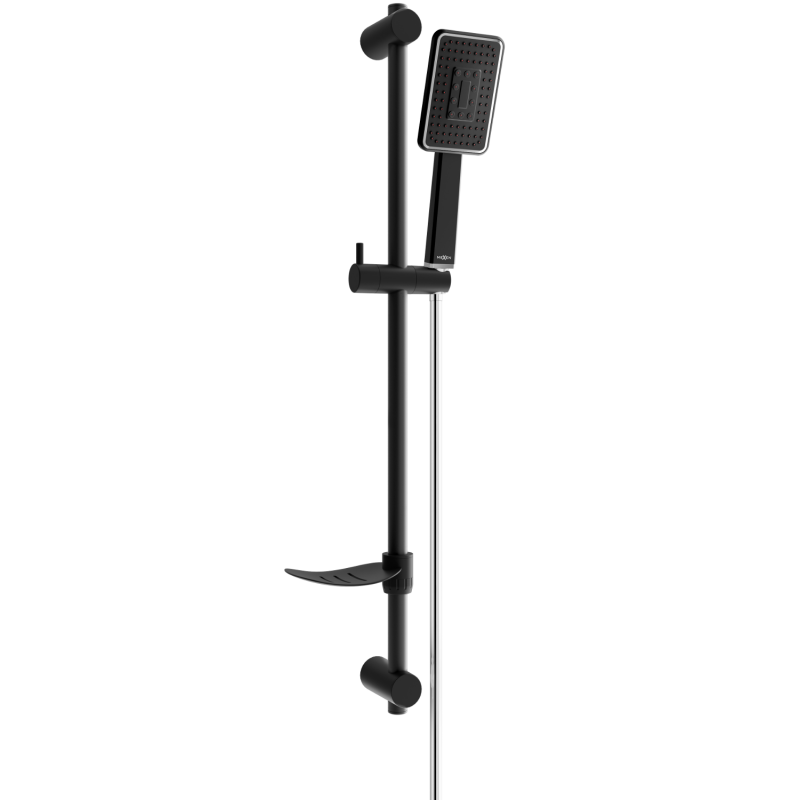 Mexen DF54 Duschset verschiebbar, schwarz/chrom - 785544582-17