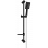 Mexen DF54 schiebbarer Duschset, schwaarz/Chrom - 785544582-17