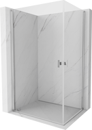 Mexen Mist-B Duo preklopna tuš kabina 75 x 70 cm, prozirna, krom - 8A2-075-070-01-00