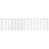 Mexen Mist-F Duo faltbare Duschkabine 95 x 90 cm, transparent, schwarz - 8A6-095L-090P-70-00