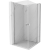 Mexen Mist-B Duo hinged shower cabin 75 x 75 cm, transparent, chrome - 8A2-075-075-01-00