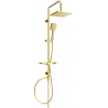 Mexen T45 shower column, gold - 798454593-50