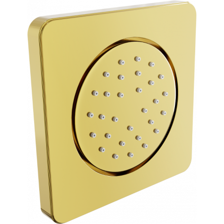 Mexen zij-inbouwdouchekop, goud - 79366-50