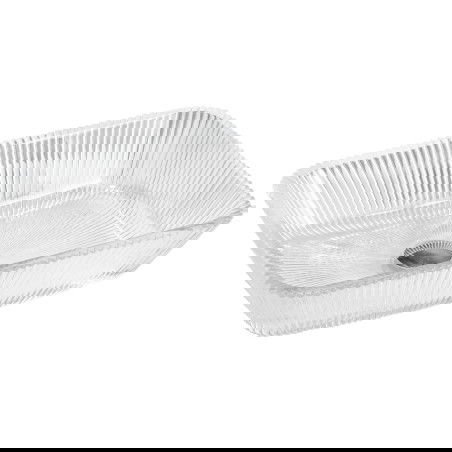 Mexen Tiva lavabo in vetro da appoggio 46 x 33 cm, trasparente - 24184600