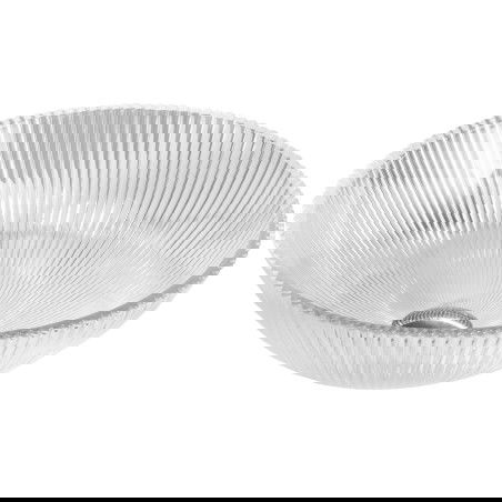 Mexen Zuri glazen opbouw waskom 39 x 39 cm, transparant - 24193900