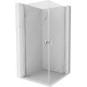 Mexen Mist-B Duo hinged dušinurk 100 x 100 cm, läbipaistev, kroom - 8A2-100-100-01-00